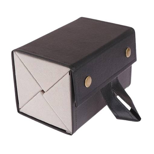 Foto - Organizator pentru ochelari cu 4 compartimente - Negru