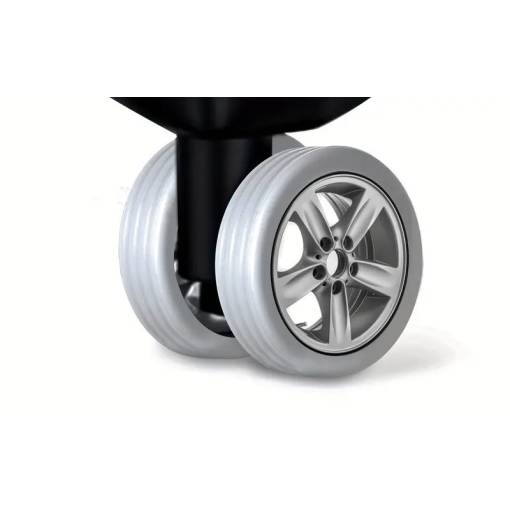 Foto - Capa protetora para rodinhas de bagagem - Cinza