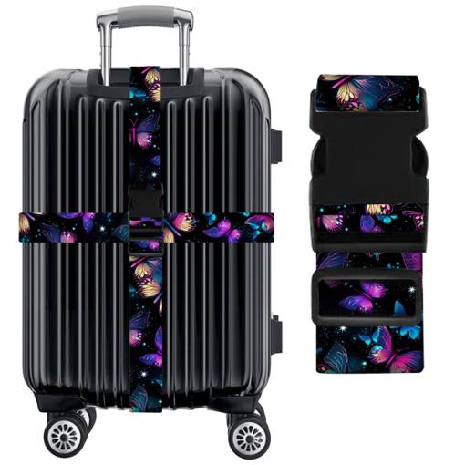 Foto - Curea de siguranță pentru valiză - Fluture