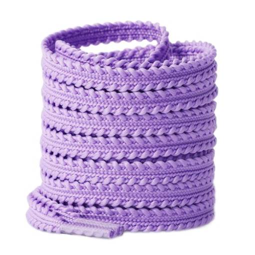 Foto - Șireturi cu textură, o pereche - Violet, 120 cm