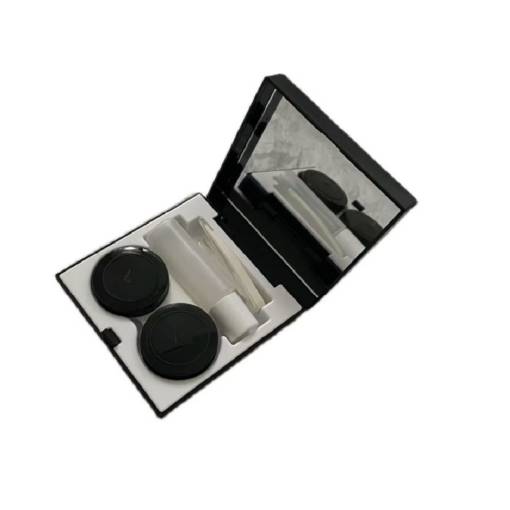 Foto - Cutie de transport pentru lentile de contact - Negre