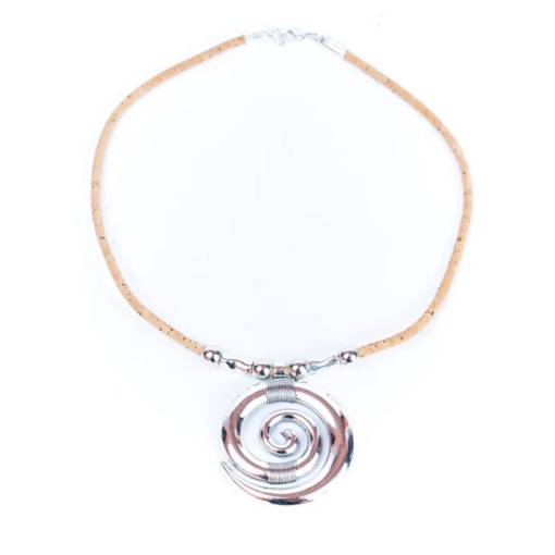 Foto - Colier din plută - Spirala