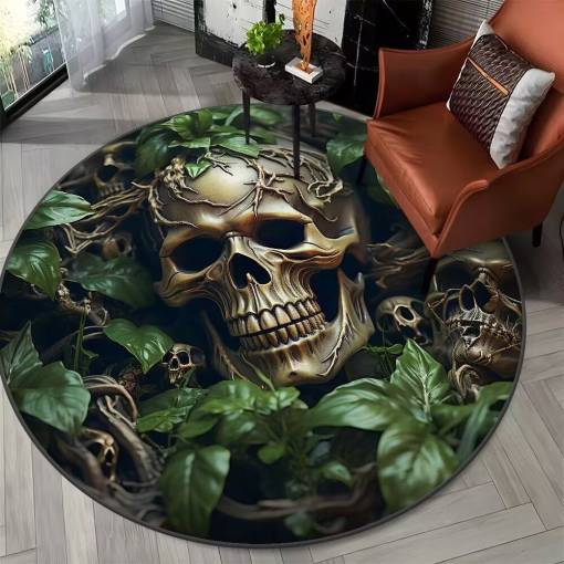 Foto - Covor 60 cm - Craniu în Junglă