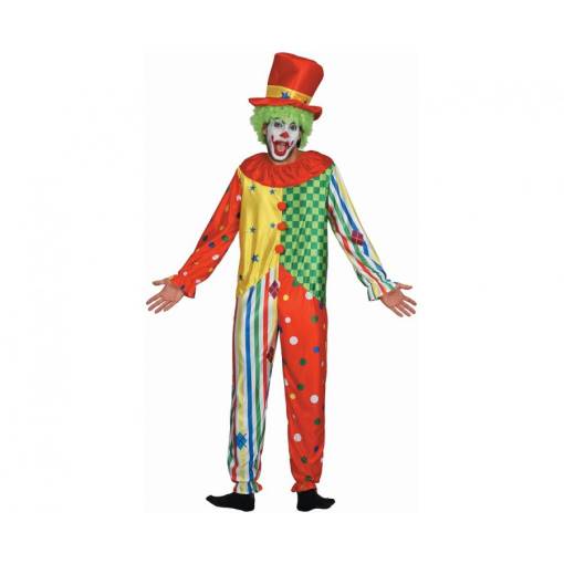 Foto - Costum pentru bărbați - Clovn colorat 56