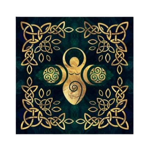 Foto - Masă 50 x 50 - Dumnezeița celtică