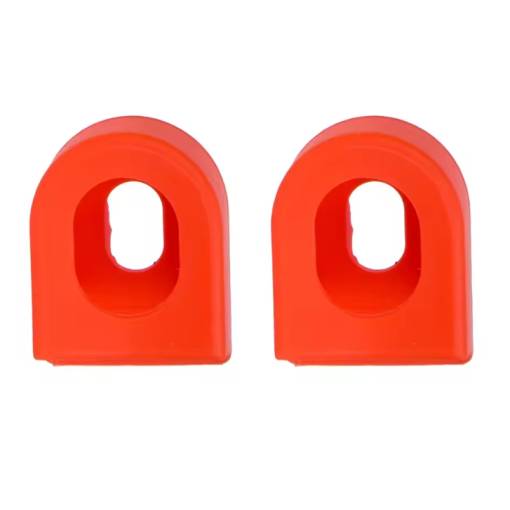 Foto - Capace de silicon pentru pedale - Roșii