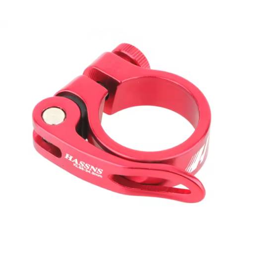 Foto - Prindere rapidă pentru biciclete 31,8 - Roșu