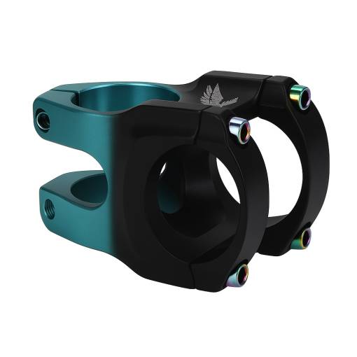 Foto - <b>Kit de ghidon ajustabil de 35 mm - Negru și albastru</b>