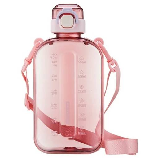 Foto - Sticlă de apă de călătorie - Roz