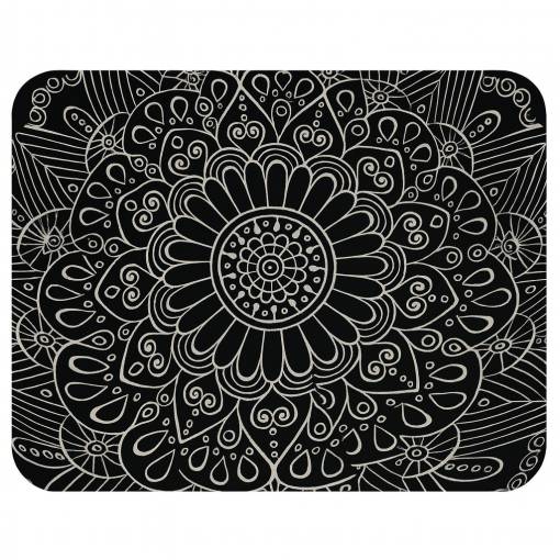 Foto - Saltea antiderapantă 30 x 40 cm - Neagră