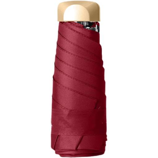 Foto - Umbrelă mini cu protecție UV - Roșie