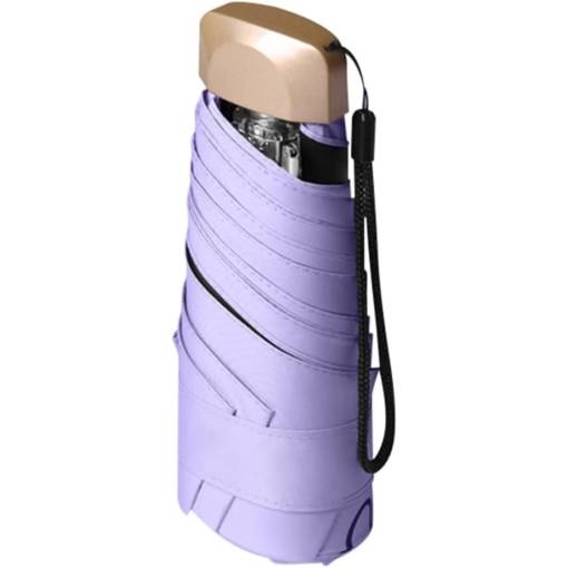 Foto - Umbrelă mini cu protecție UV - Violetă