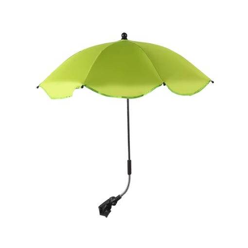 Foto - Umbrelă ajustabilă cu protecție UV și prindere pe cărucior - Verde