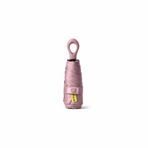 Foto - Umbrelă pliabilă ușoară cu protecție UV - Roz