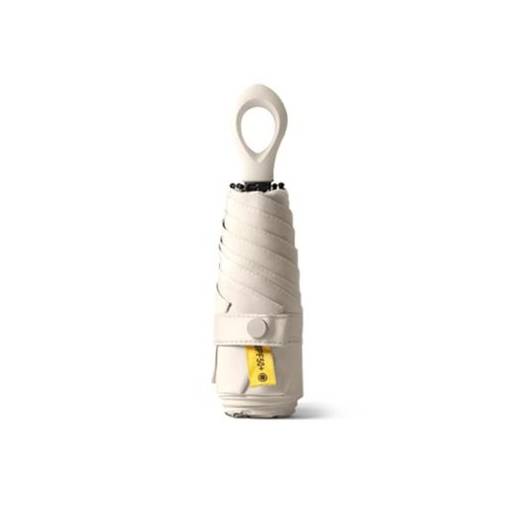 Foto - Umbrelă pliabilă ușoară cu protecție UV - Bej