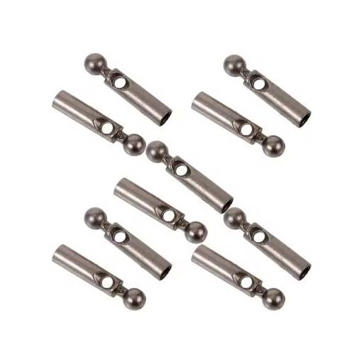 Foto - Vârfuri de rezervă din aliaj de aluminiu pentru umbrele - Gri închis, 1 bucată