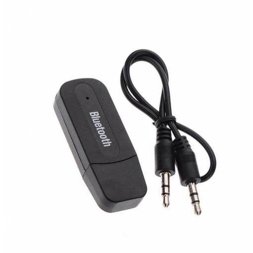 Foto - Adaptor audio bluetooth fără fir pentru difuzoare - negru, V 2.1