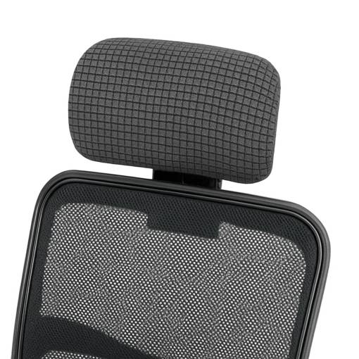 Foto - Husă universală elastică pentru suportul de cap - Fleece gri închis