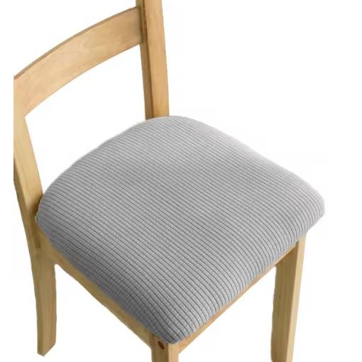 Foto - Husă universală pentru scaun de bucătărie - Gri