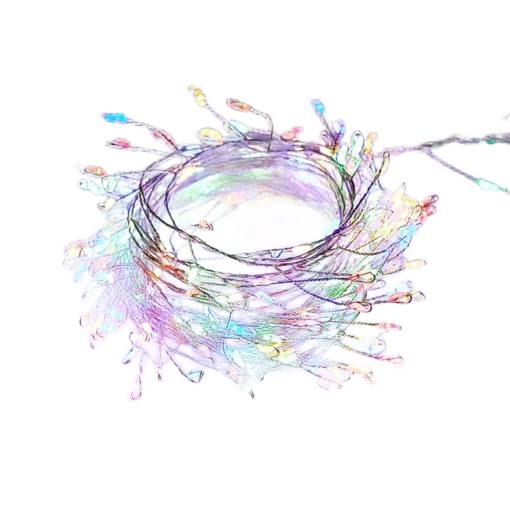 Foto - Lanț luminos LED colorat 2 m