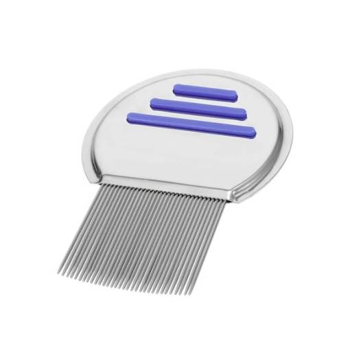 Foto - Pieptene metalic pentru păduchi