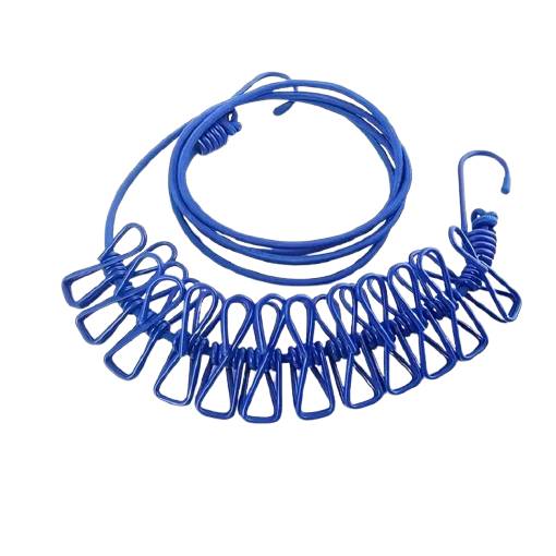 Foto - Sârmă de rufe de călătorie - Alabastru