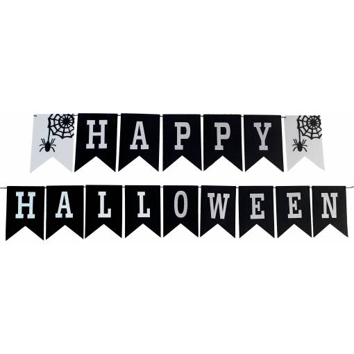 Foto - Ghirlandă din fetru - Halloween Fericit