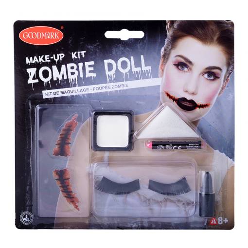 Foto - Set de machiaj - păpușa zombie