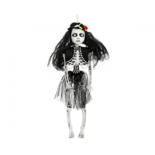 Foto - Decorație suspendată - Schelet dansatoare, 40 cm