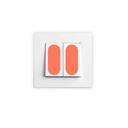 Foto - Autocolante fluorescente - Portocalii, 10 buc