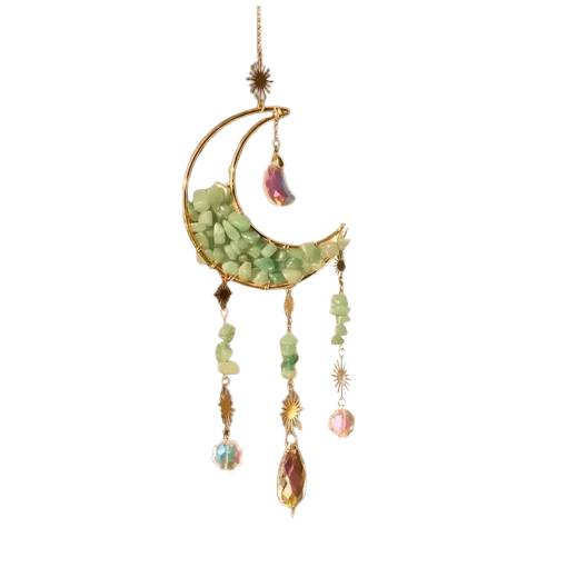 Foto - Feng Shui - Decorațiune din cristal - Lună verde