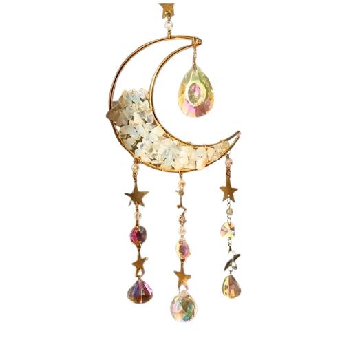 Foto - Feng Shui - Decorațiune din cristal - Lună albă