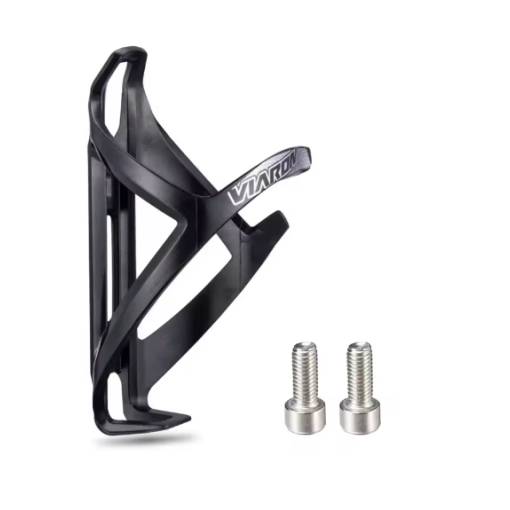 Foto - Cârlig din plastic pentru sticle de bicicletă - Negru