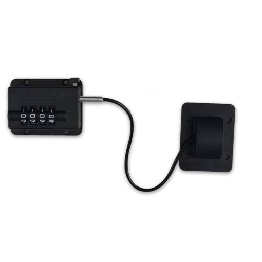 Foto - Dispozitiv de blocare pentru feronerie cu cod - Negru