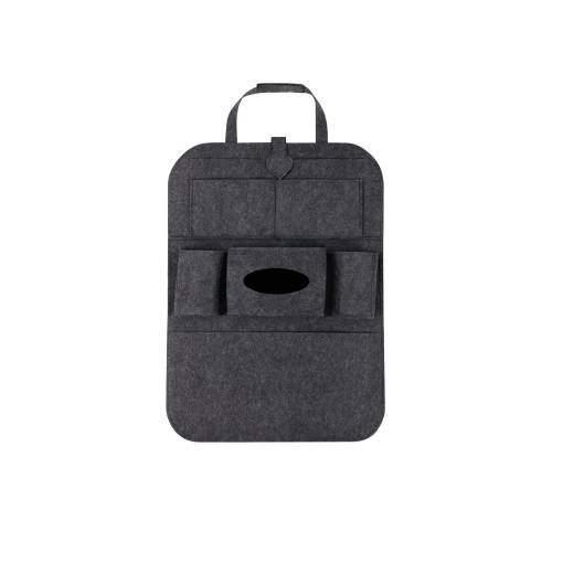 Foto - Organizer pentru bancheta din spate a mașinii – mai mult compartimentat, gri