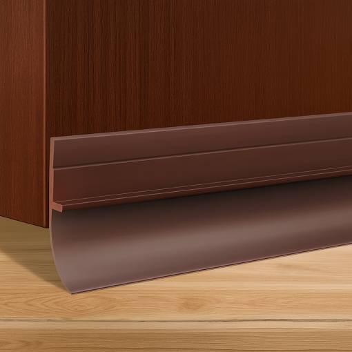 Foto - Banda autocolantă pentru uși 100 cm - Maro