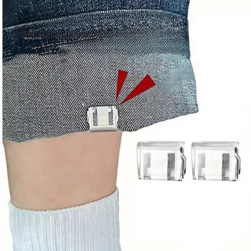 Foto - Clips de fixare pentru scurtarea pantalonilor, 2 bucăți