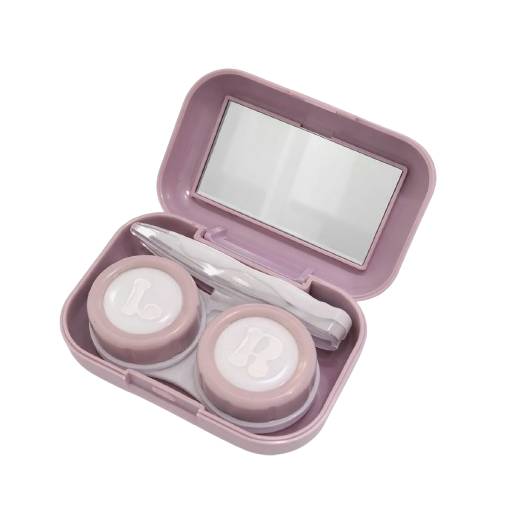 Foto - Cutie de călătorie pentru lentile de contact - Violet