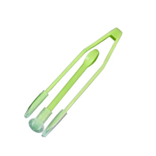 Foto - Pensetă și aplicator pentru lentile de contact - Verde