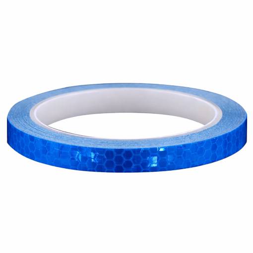 Foto - Bandă autocolantă reflexivă - Albastră, 1 cm
