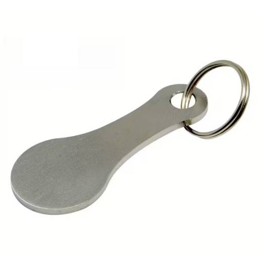 Foto - Pandantiv cu etichetă de cumpărare - Argintiu