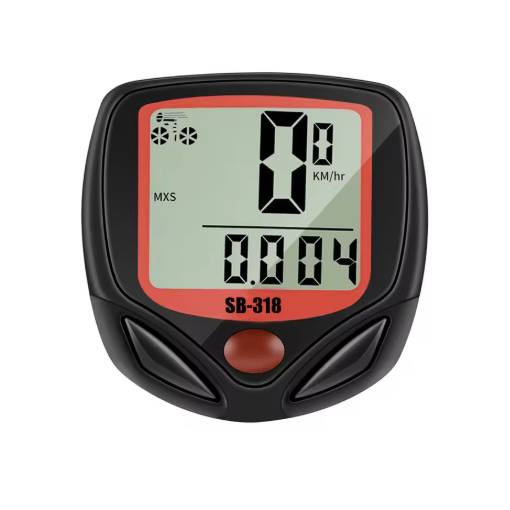 Foto - Ciclometru pentru bicicletă - vitezometru, odometru, cronometru, tachometru