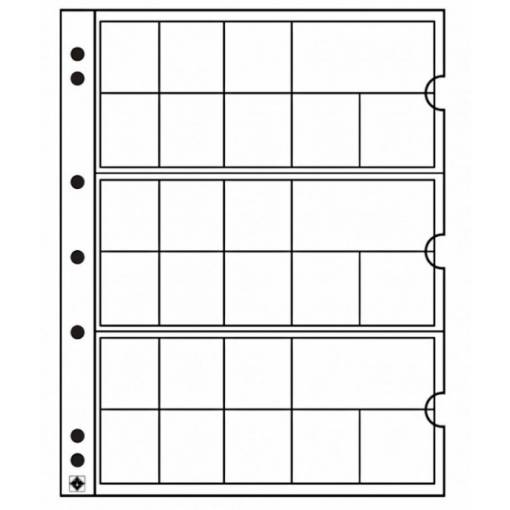 Foto - Folie albă transparentă (5 buc) - NUMIS EURO 16,5 - 26 mm