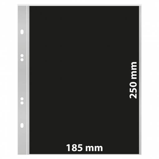 Foto - Foaie de album transparentă cu separator negru - MULTI COLLECT MU1405