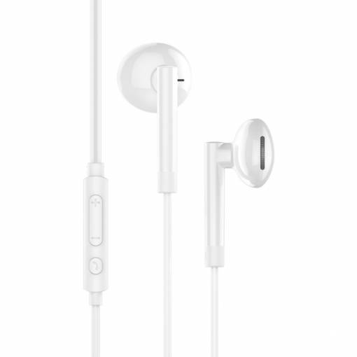 Foto - Hoco. M53 Căști cu microfon (3.5mm jack) - Alb