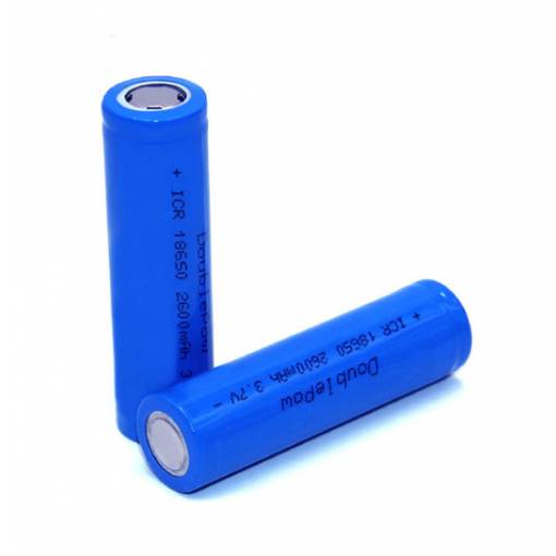 Foto - Baterie 18650 3,7V 2500mAh ICR18650P - 5C Doublepow