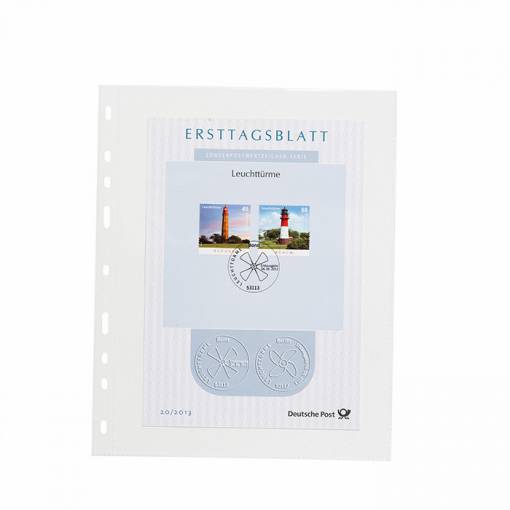 Foto - Foaie album transparentă (50buc) - OPTIMA - 1 buzunar