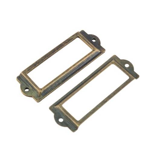 Foto - Plăcuță pentru uși 83 x 30 mm - Antic