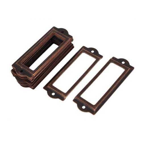 Foto - Etichetă pentru uși 59 x 23 mm - Bronz