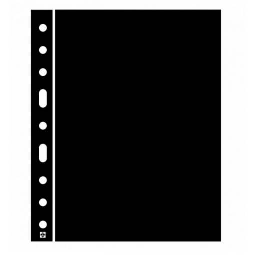 Foto - Pagini intermediare pentru album (5 buc) - GRANDE, negre